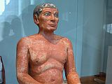 Paris Louvre Antiquities Egypt 2620-2350 BC Seated Scribe 1